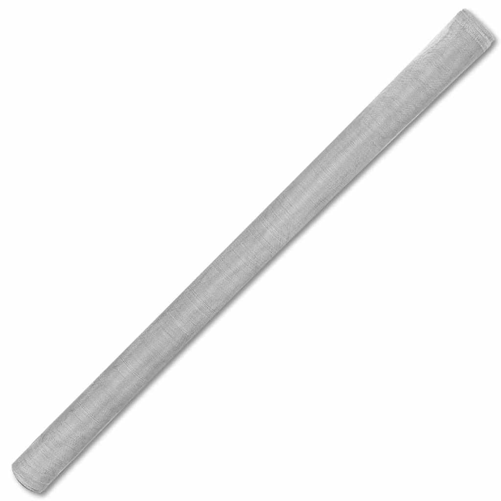 Aluminum Mesh Screen 39.4"x196.9" Silver M815667