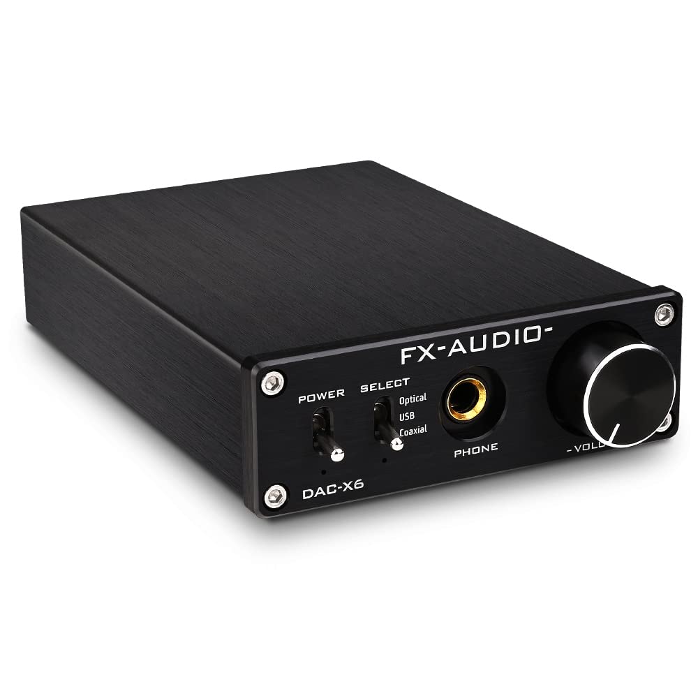 Black 24Bit/96KHz Digital Audio Decoder Headphone Amplifier G810321