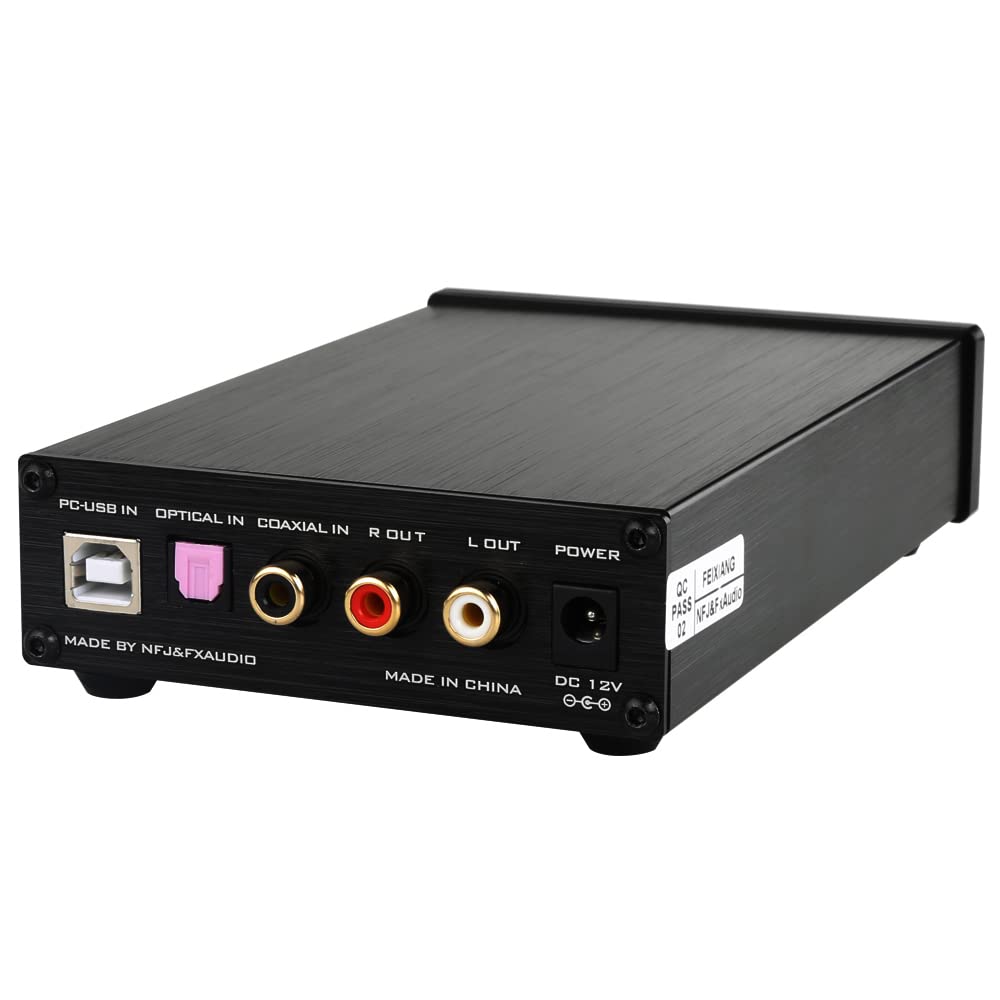 Black 24Bit/96KHz Digital Audio Decoder Headphone Amplifier G810321