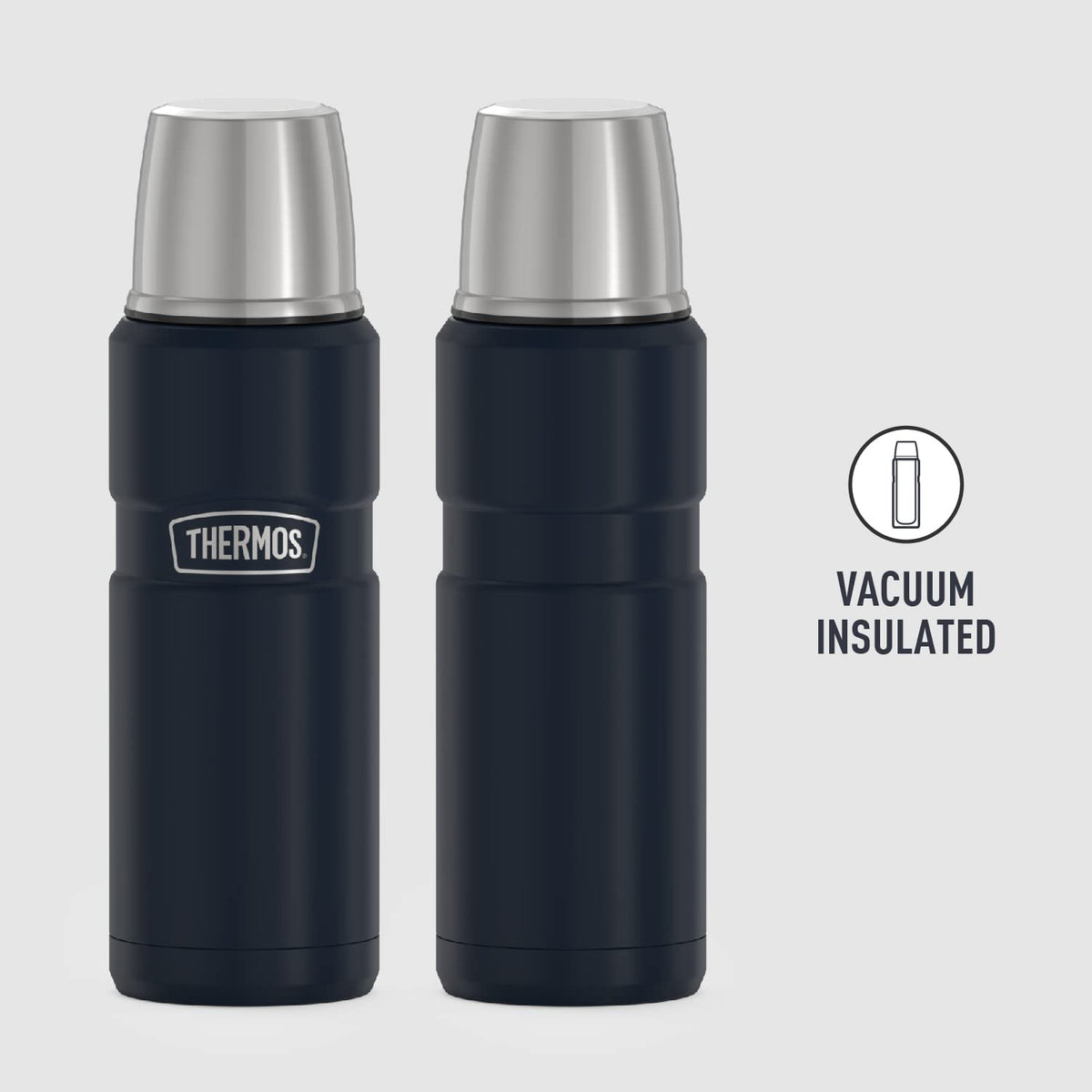 16 Ounce Vacuum-Insulated Bottle 2-Pack N534