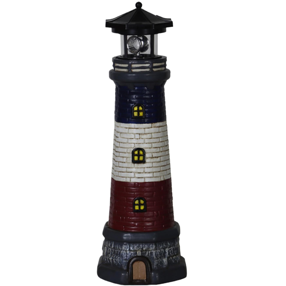 15 Inch Waterproof Rotating LED Lighthouse Lamp R821852