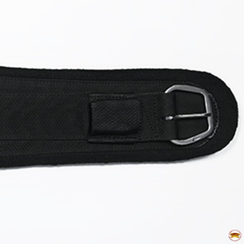 Black Stainless Steel Western Saddle Cinch Girth X336