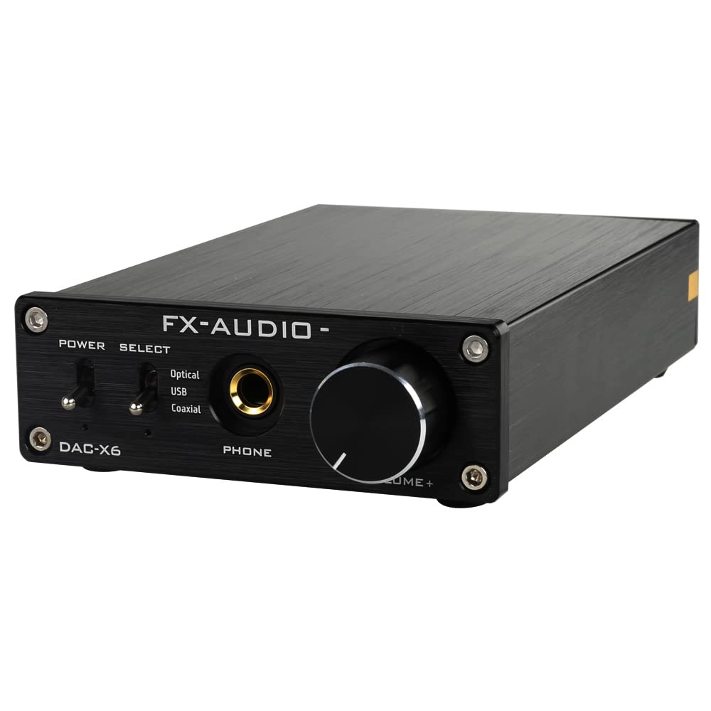 Black 24Bit/96KHz Digital Audio Decoder Headphone Amplifier G810321
