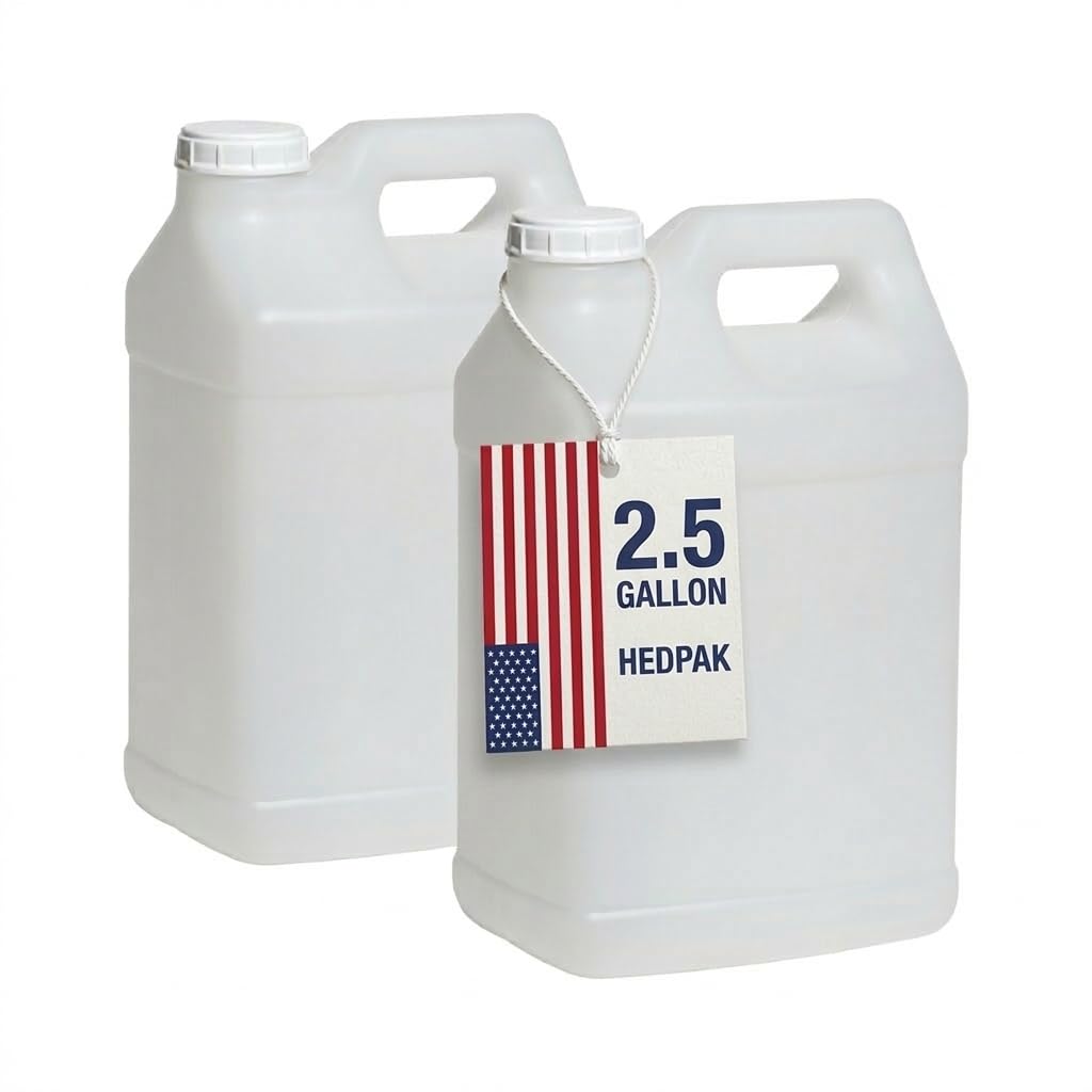 2.5 Gallon Reusable Plastic Water Jug with Lid O73568
