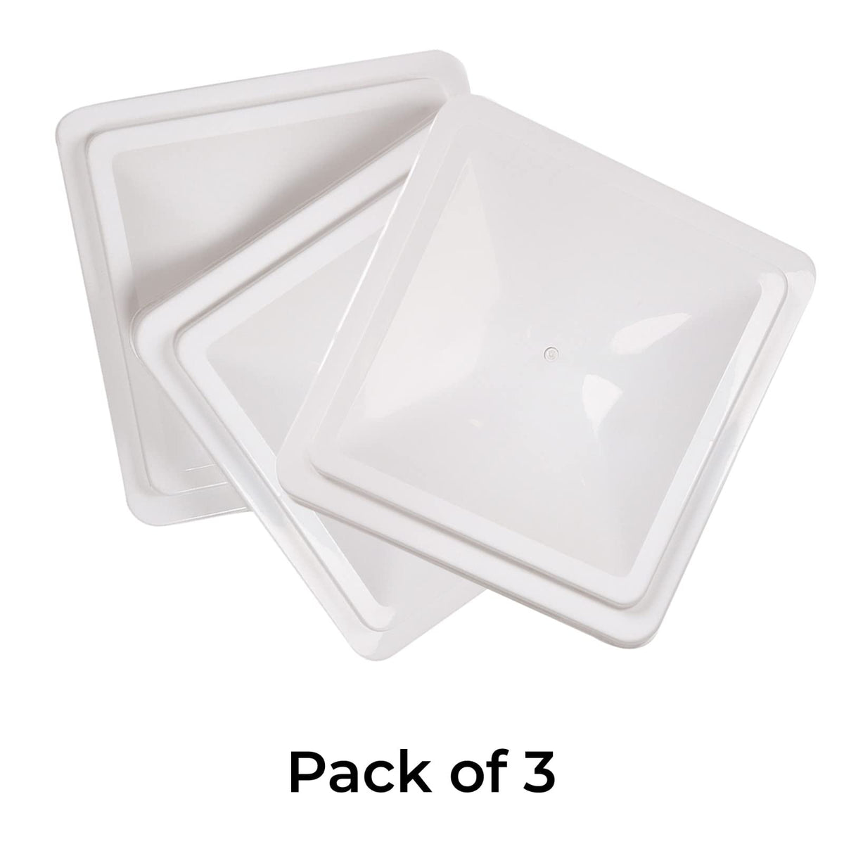 4 Pack 14" White Roof Vent Cover M95164