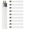T5 Fluorescent Bulb 24 Inch G5 Bipin Base 3500K Neutral White 14W Pack of 10 K15826