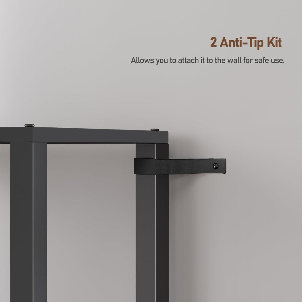 6-Tier Tall Narrow Bookshelf X255