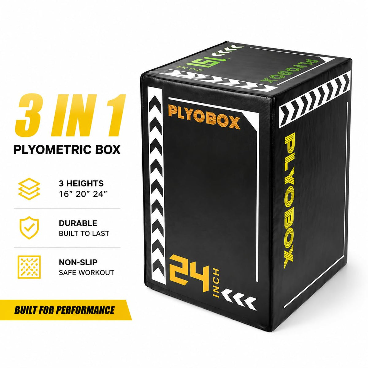 3-in-1 Foam Plyo Box W422975