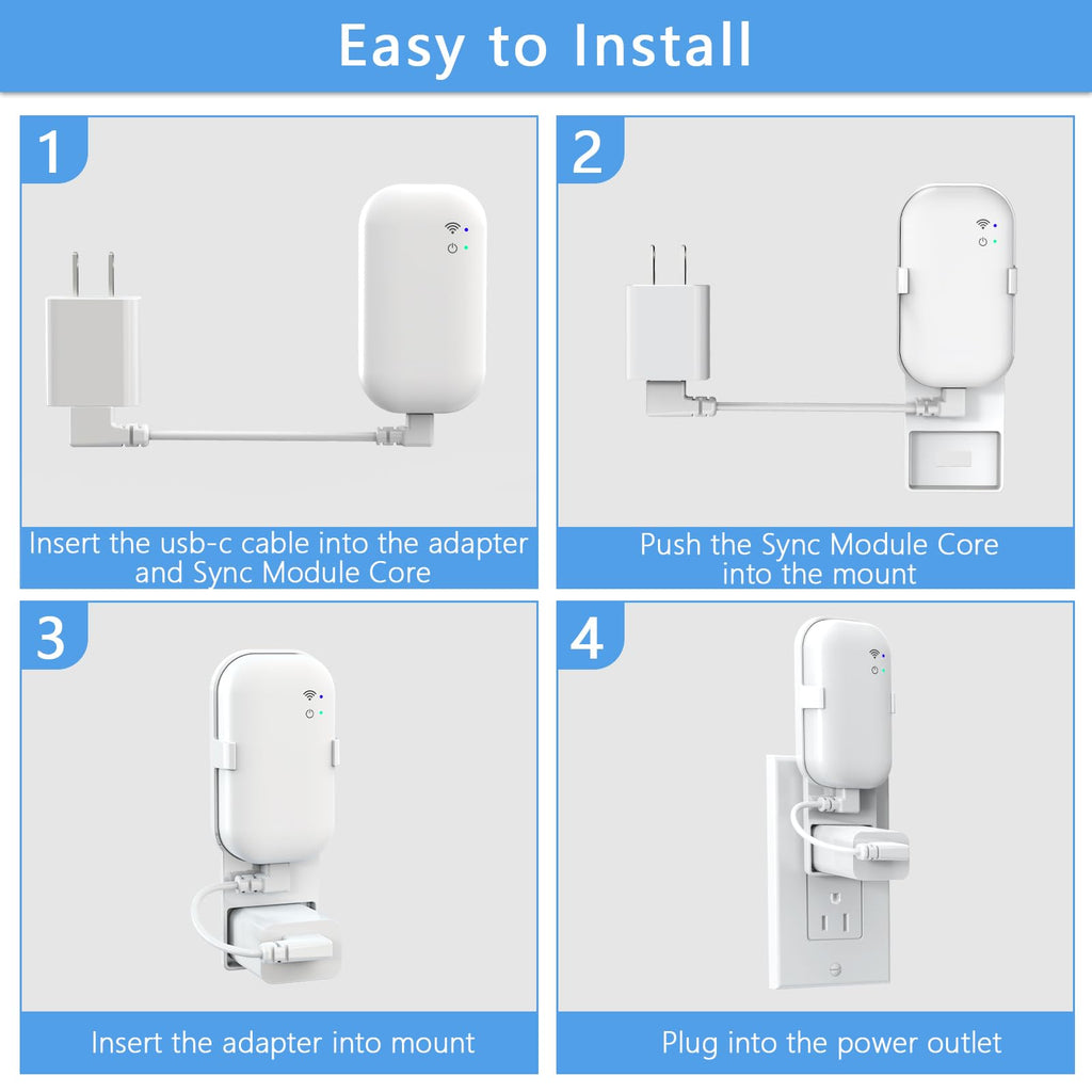 Wall Mount for Blink Sync Module with Cable T5258