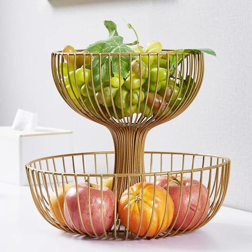 2 Tier Large Capacity Fruit Basket H42398