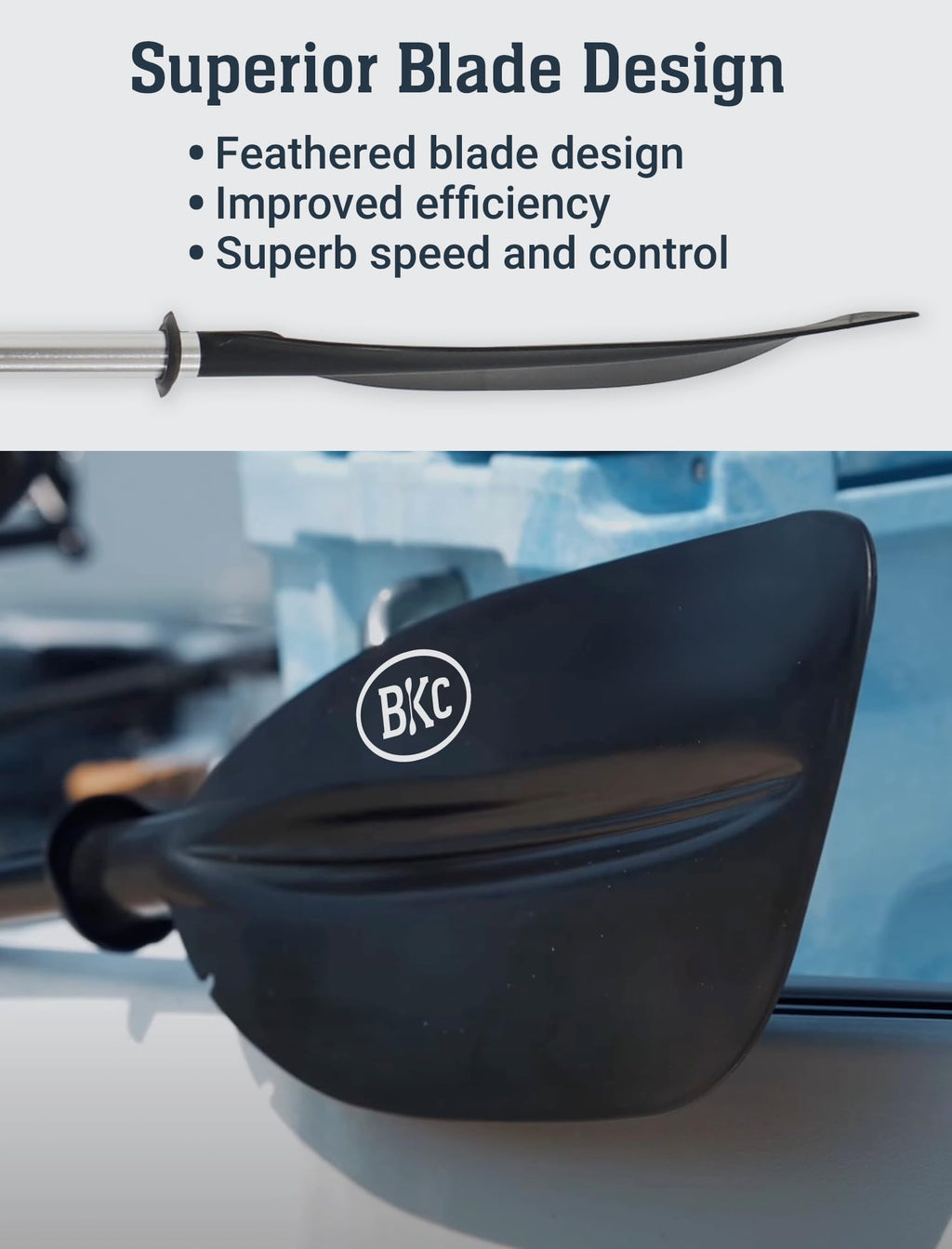2-Piece Kayak Paddle S3541
