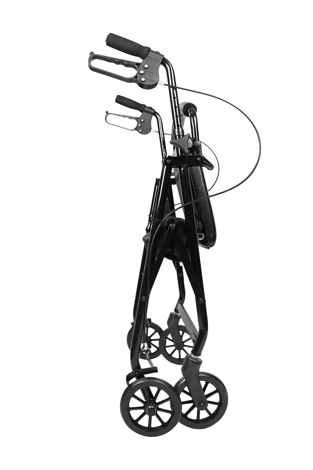Foldable 4 Wheel Rollator Walker with Seat B409168