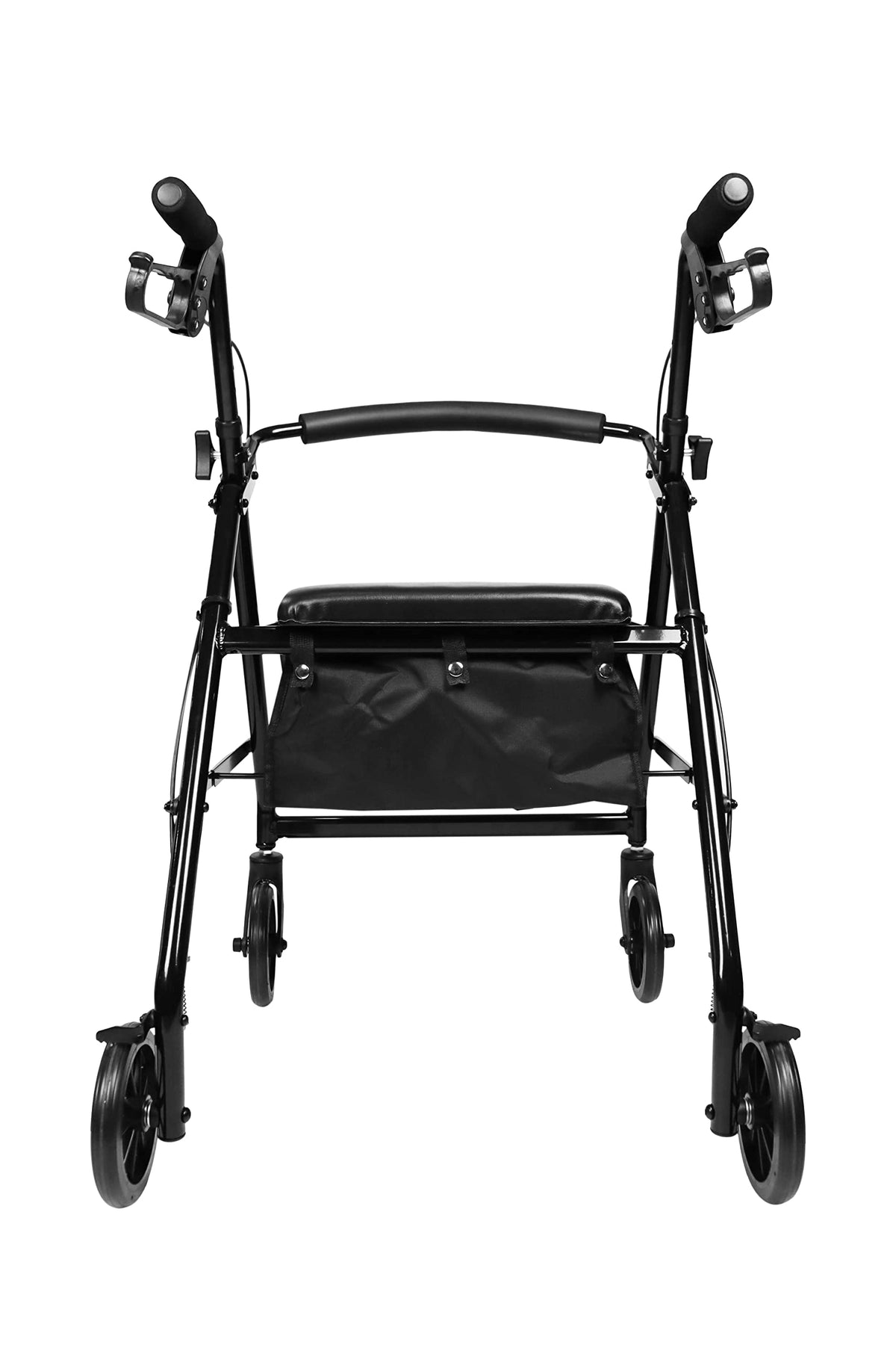 Foldable 4 Wheel Rollator Walker with Seat B409168