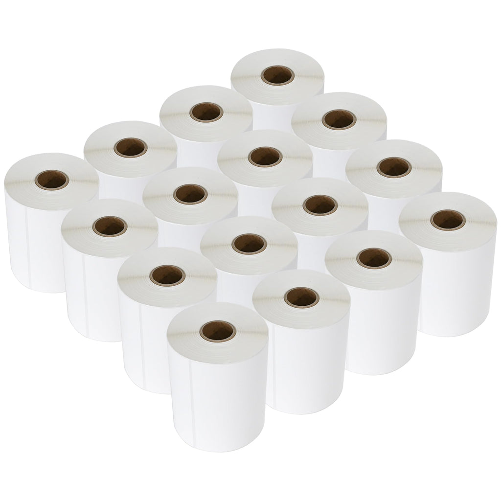 4" x 6" Direct Blank Thermal Shipping Labels 4000 Count 16 Rolls P8166