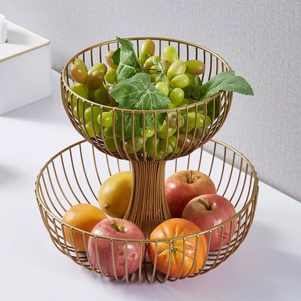 2 Tier Large Capacity Fruit Basket H42398
