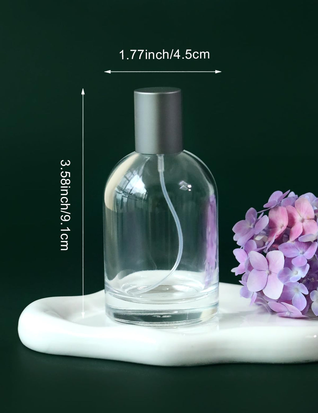 50ml/1.7 Oz Glass Spray Perfume Bottle Z710