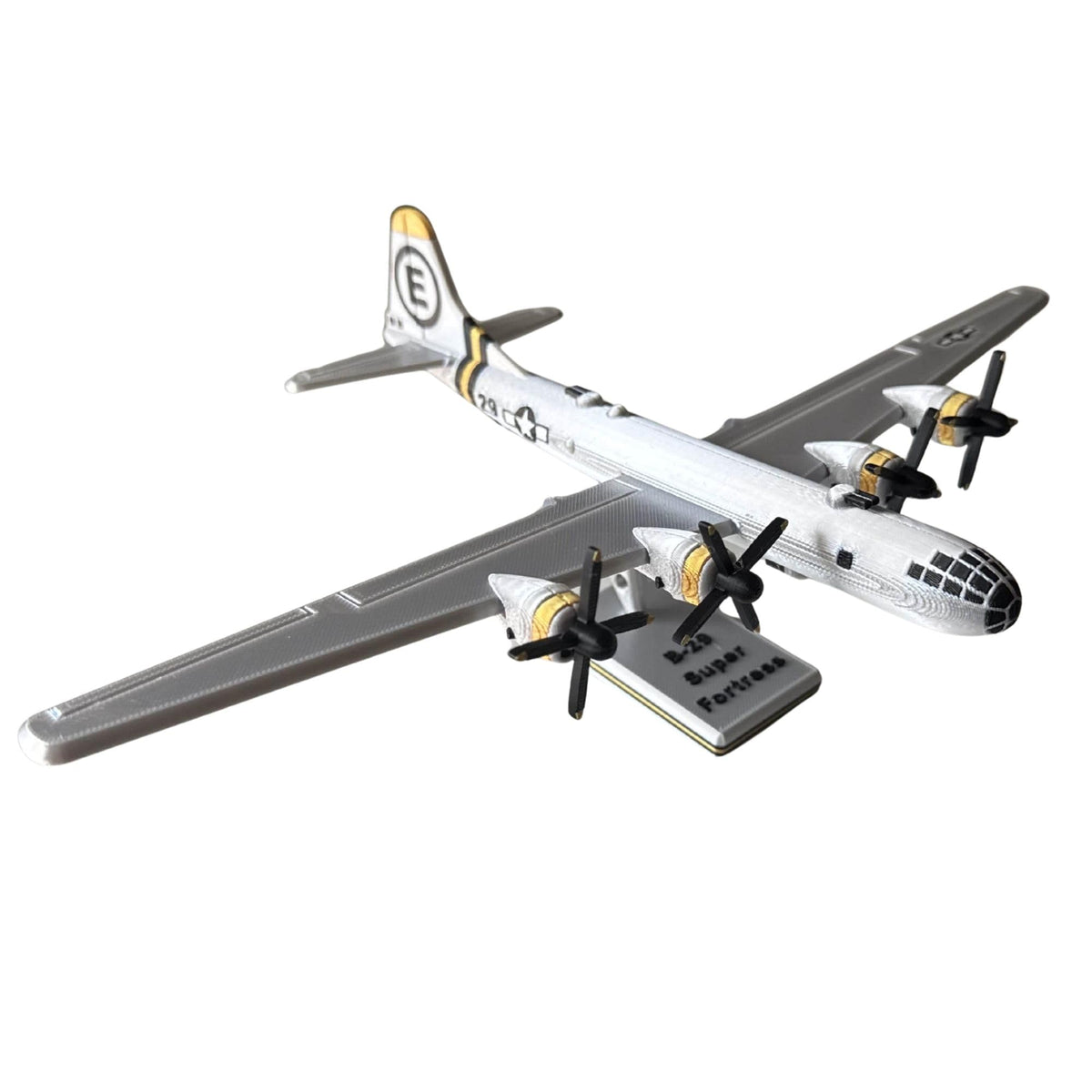B-29 Super Fortress Model Plane Kit with Stand Q911