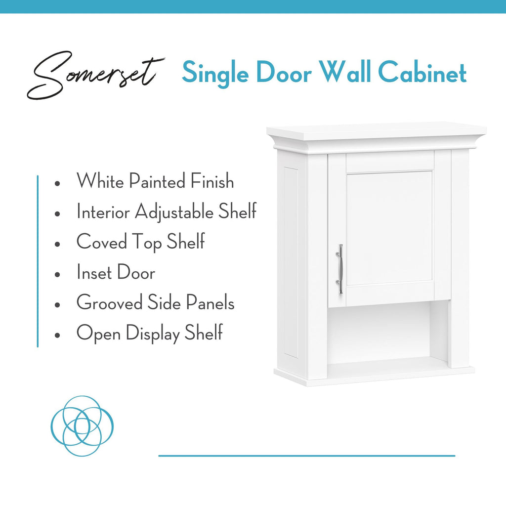 White Wall Mount Medicine Cabinet Z935