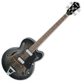 Transparent Black Sunburst Hollowbody Bass R57711