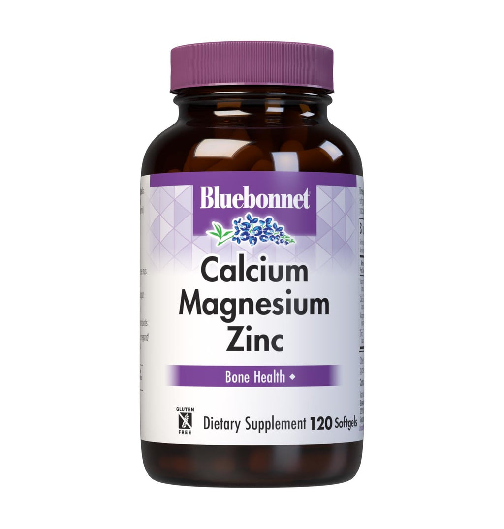 Calcium Magnesium Zinc Vitamin D3 120 Softgels W681378