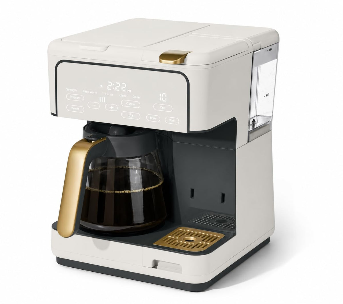 Multi-Brew Coffee Maker 12-cup Carafe Single-Serve White G44064