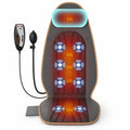 Vibration Back Massager with Heat, 8 Motor Massage Seat Cushion N460616