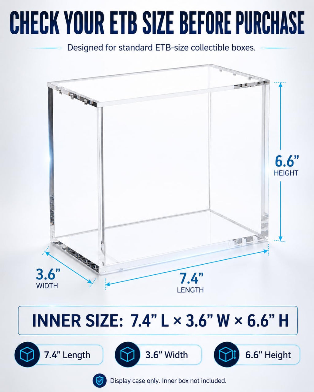 2-Pack Acrylic Case X147787