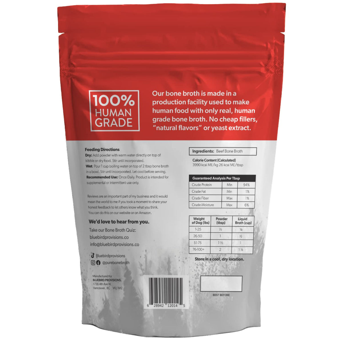 Beef Bone Broth Powder P276721