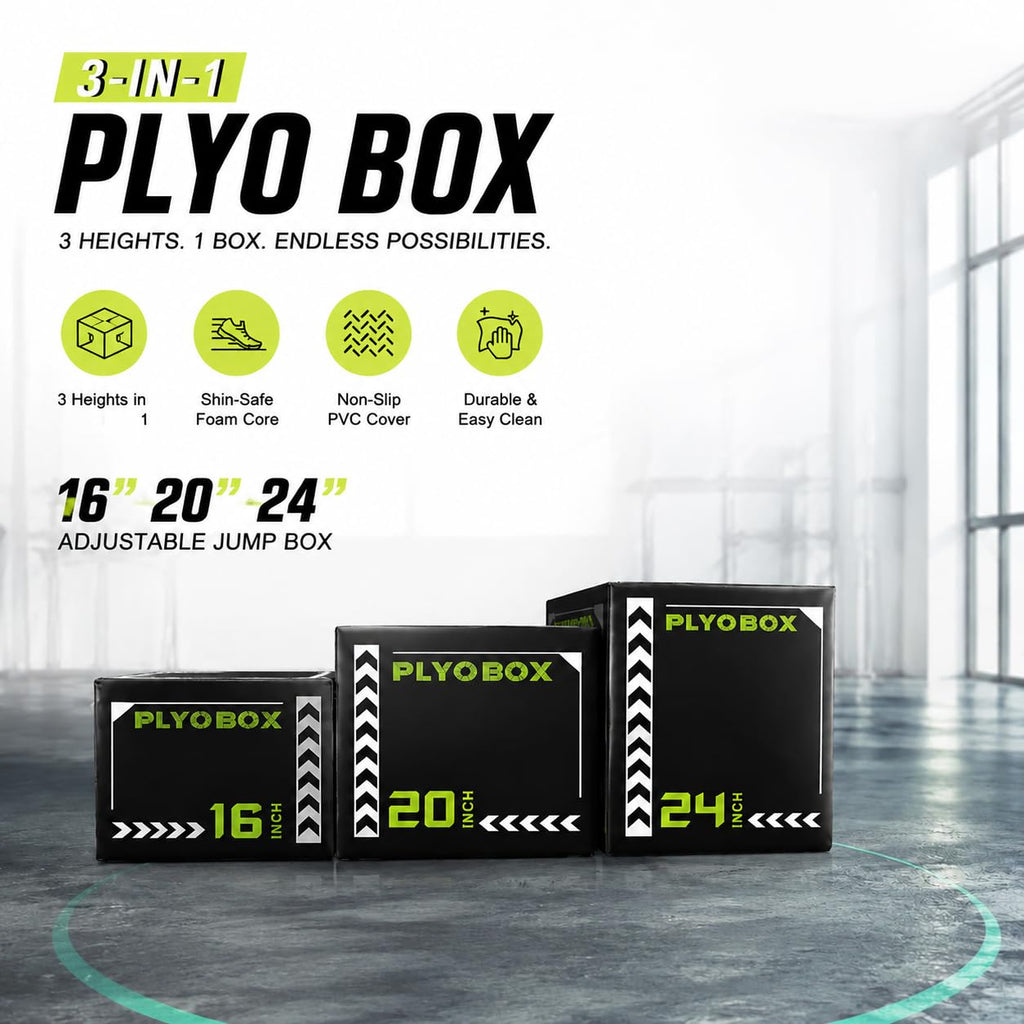 3-in-1 Foam Plyo Box W422975