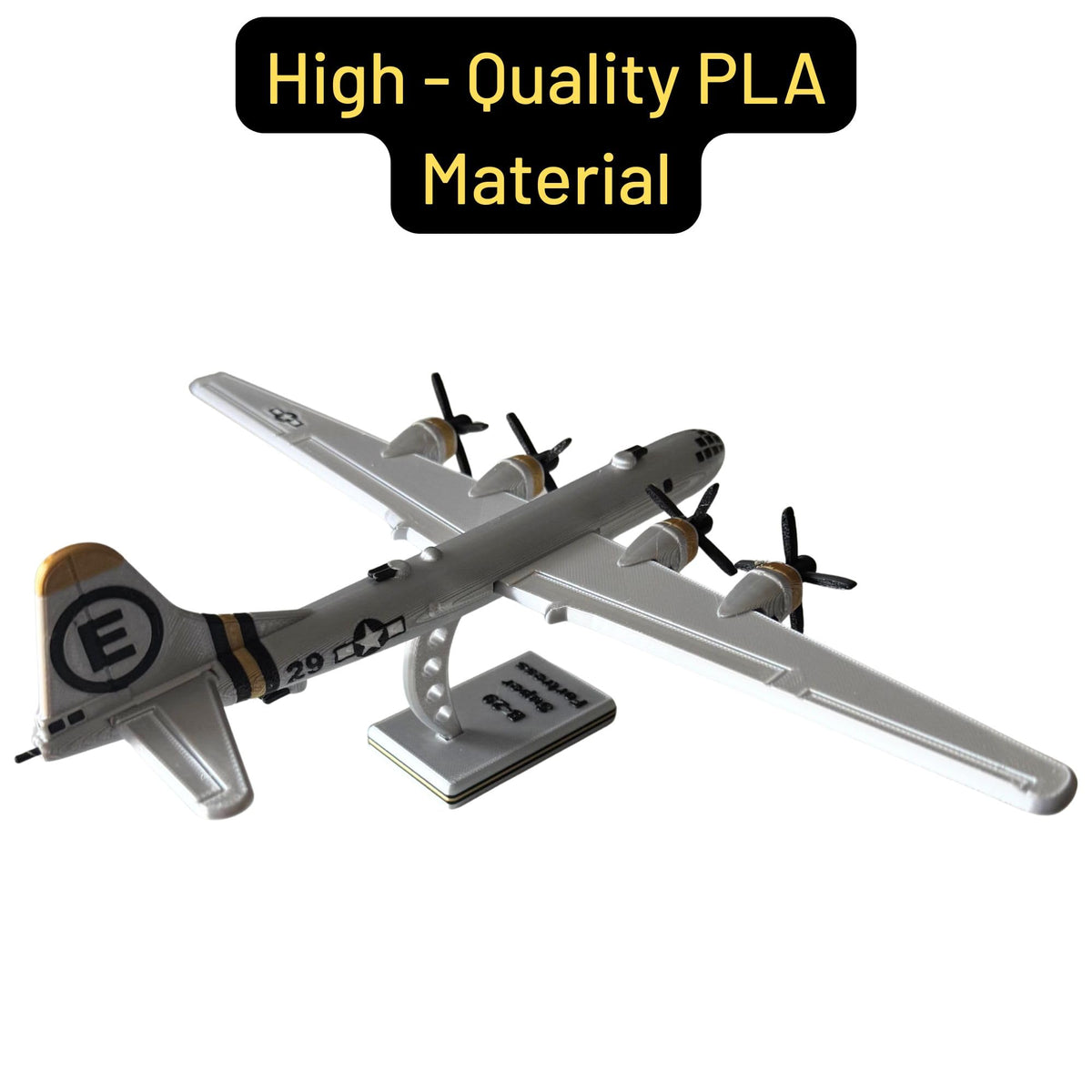 B-29 Super Fortress Model Plane Kit with Stand Q911