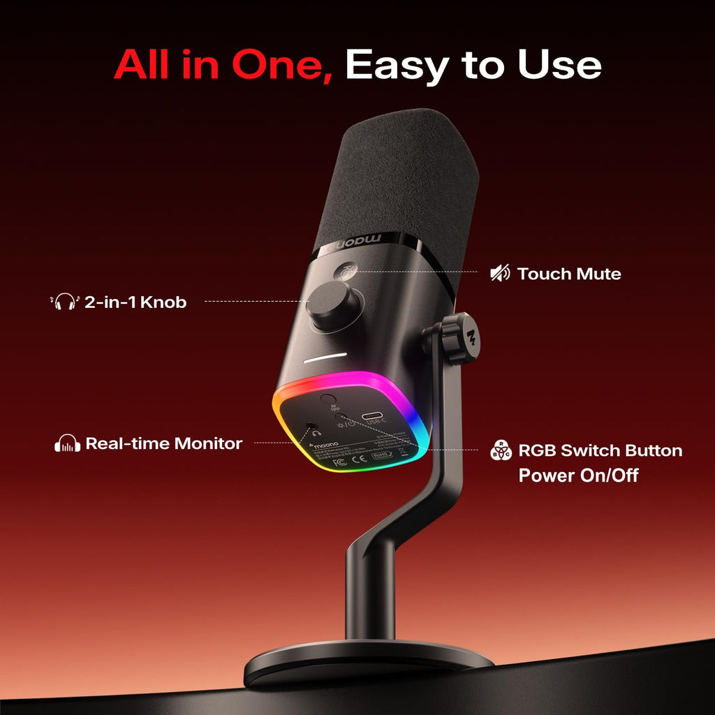 Wireless Dynamic Gaming Microphone Z352