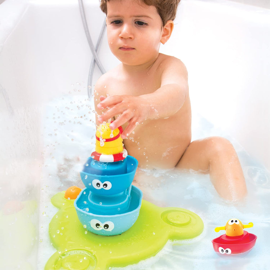 Stackable Baby Bath Toy 7 Moveable Pieces U1565