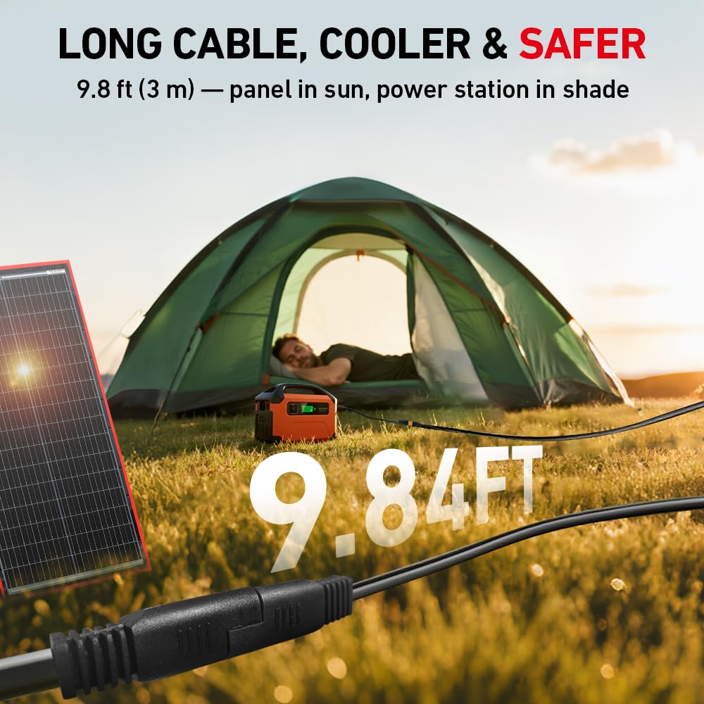 300W Foldable Solar Panel Kit with PWM Controller and USB Ports S4120