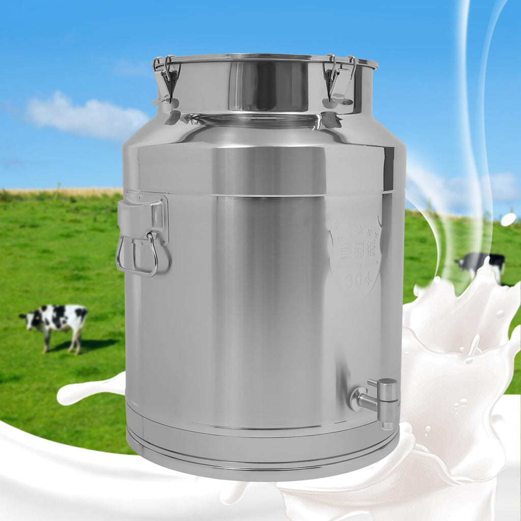 304 Stainless Steel Milk Can with Spigot I716104
