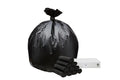 45 Gallon Black 1.2 Mil Garbage Trash Bags 100 Count C678028