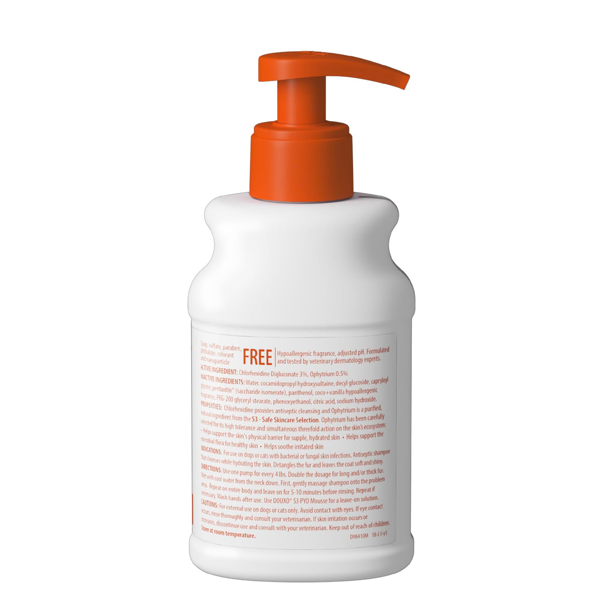 Medicated Dog Shampoo with 3% Chlorhexidine 6.7 fl oz X47749