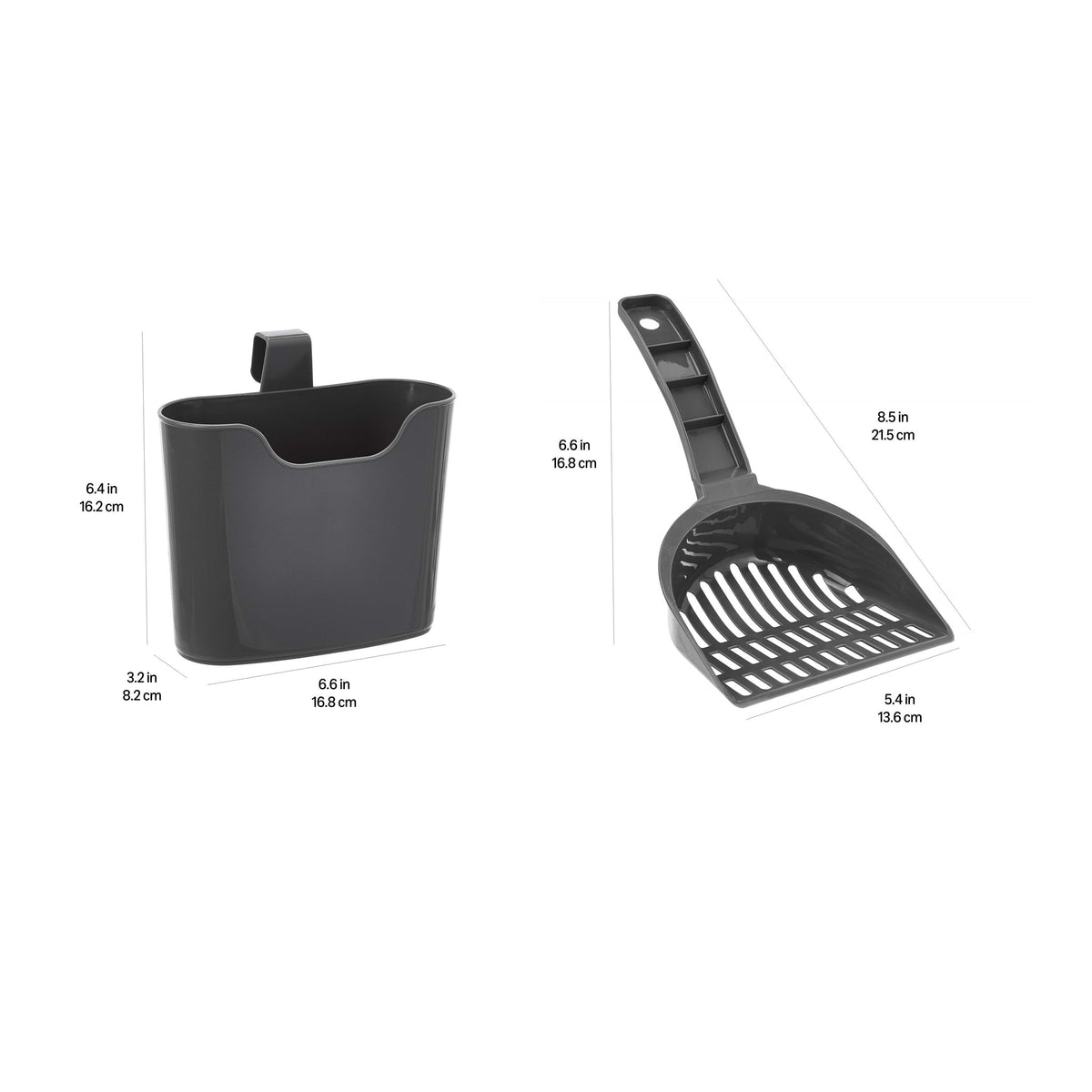 Cat Litter Scoop with Holder H6890