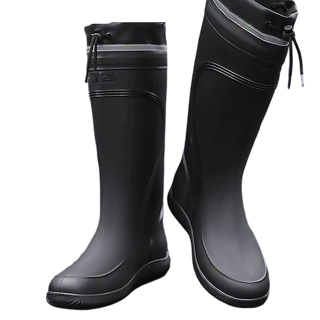 Waterproof Knee High Rubber Rain Boots T990062