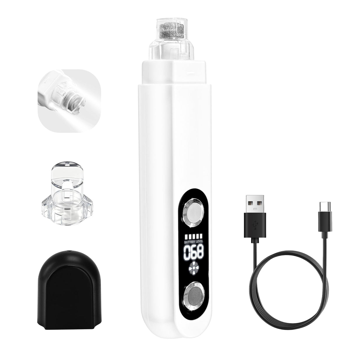 5-Speed Dog Nail Grinder with 2 LED Lights J1247