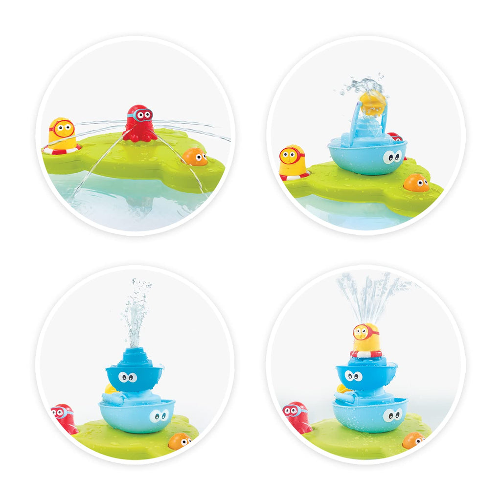 Stackable Baby Bath Toy 7 Moveable Pieces U1565