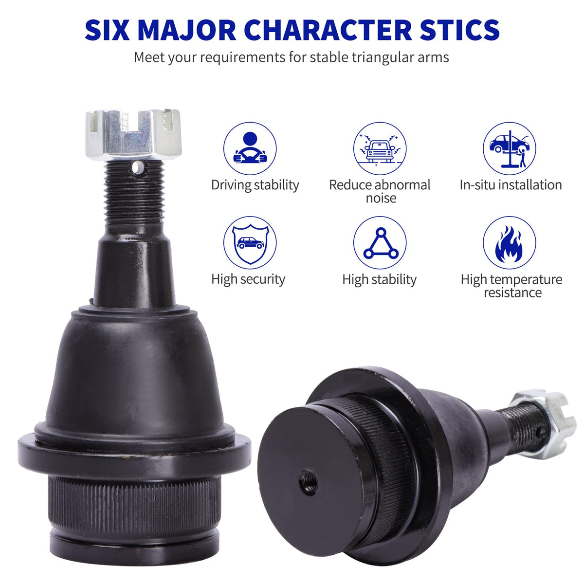 2pc Front Lower Ball Joints P227351
