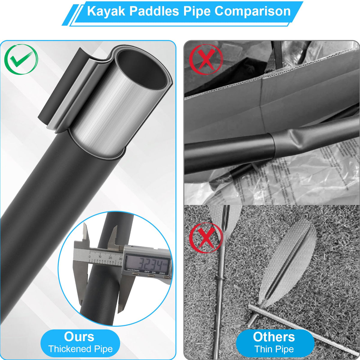 Telescopic Kayak Paddle P1738