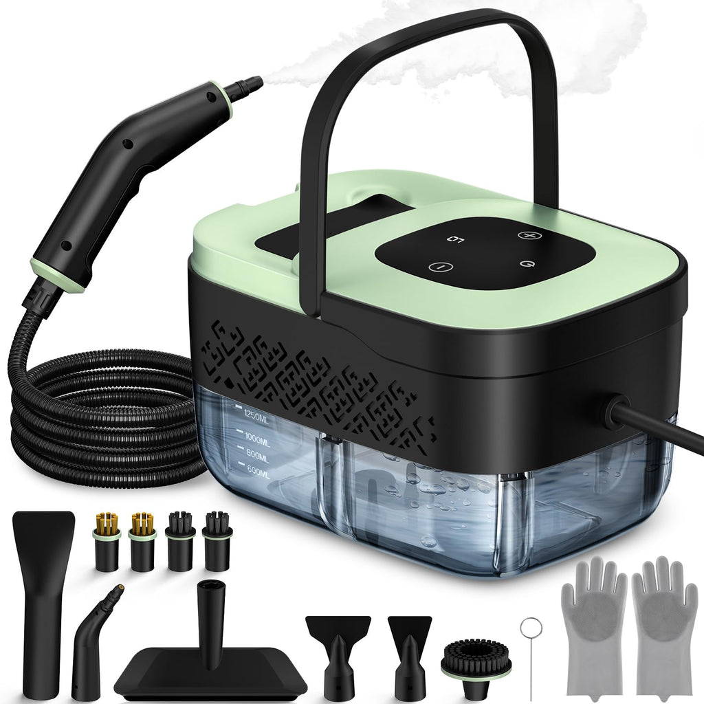 Portable Handheld Steam Cleaner with 16pcs Accessories Q855875