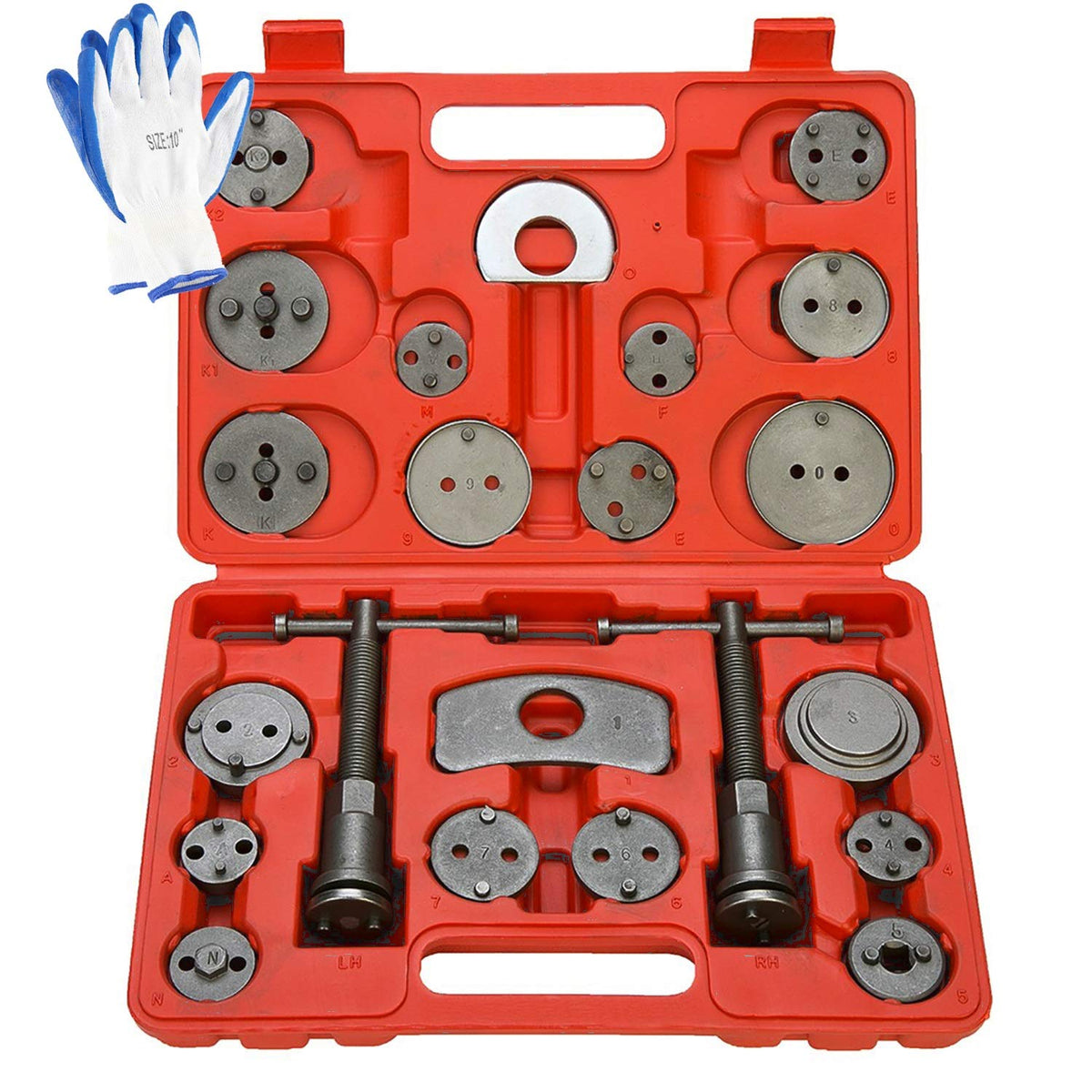 Disc Brake Caliper Compressor Wind Back Tool 24pc L886
