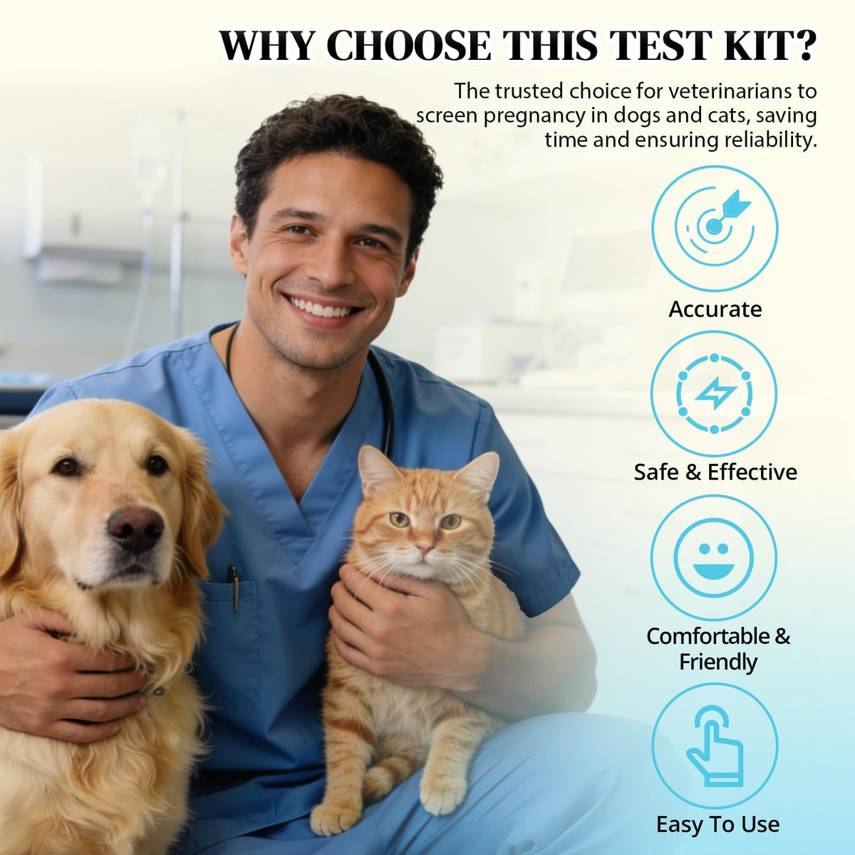 2-Pack Dog & Cat Pregnancy Test Kit Z22451