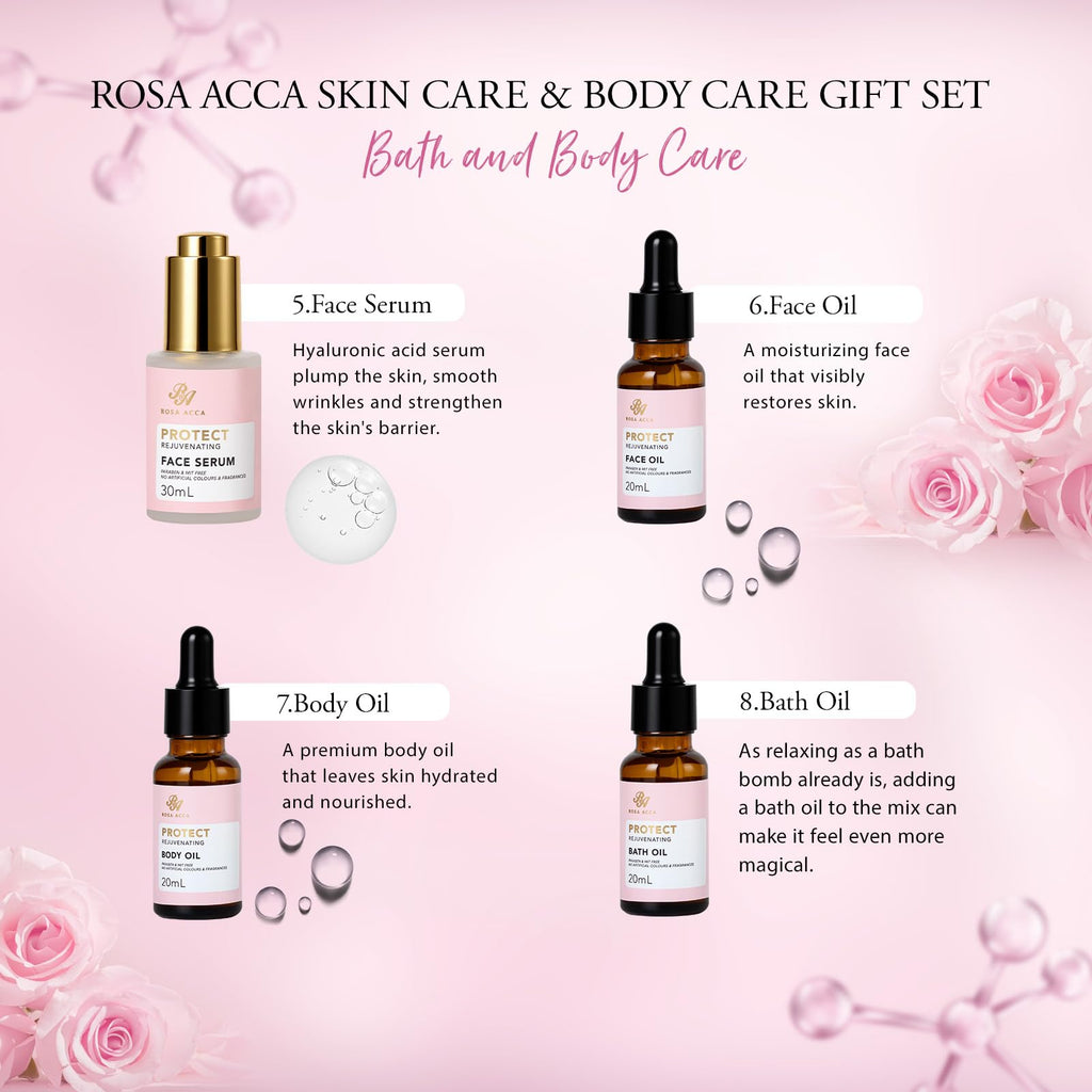 23 Pcs Facial Skin Care Bath and Body Set Y835728