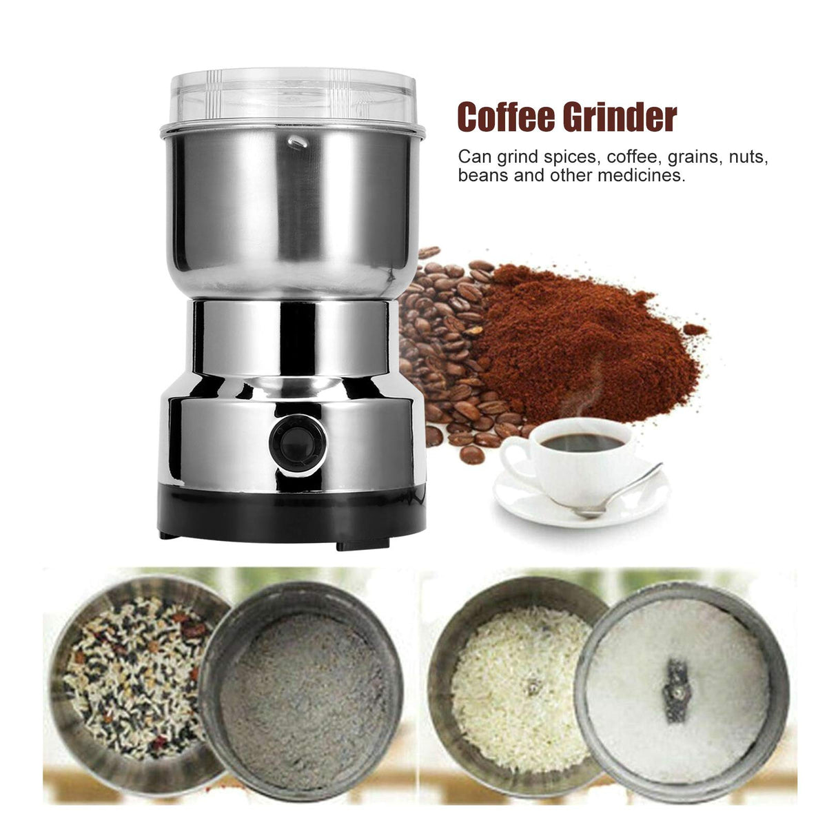 Stainless Steel Grain Grinder O691
