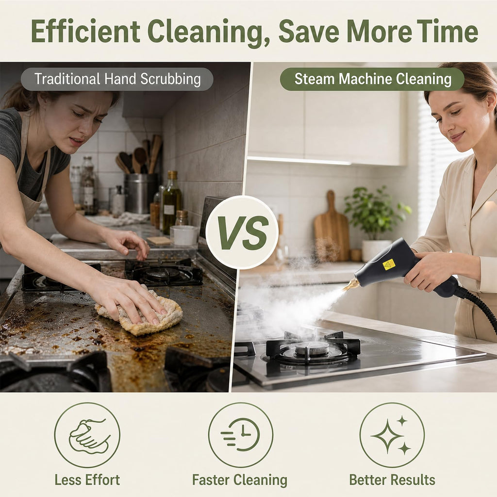 1.8L Pressurized Steam Cleaner P68514