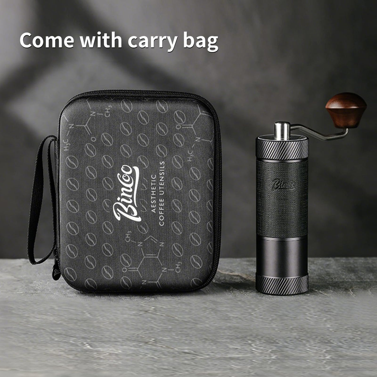 Manual Coffee Bean Grinder with Stainless Steel Conical Burr P25378