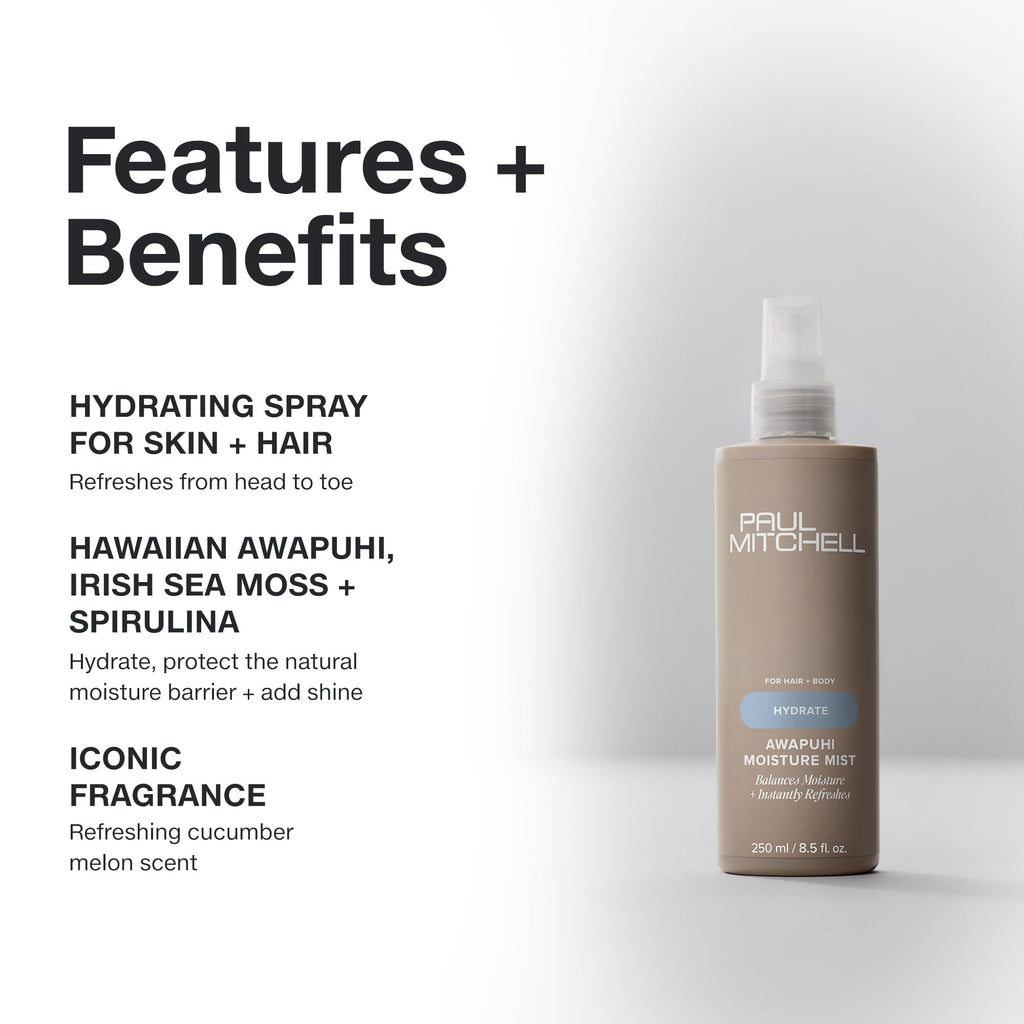 Hydrating Spray For Hair + Skin J9814